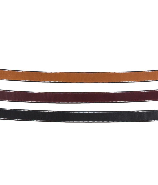 Leather belt contour