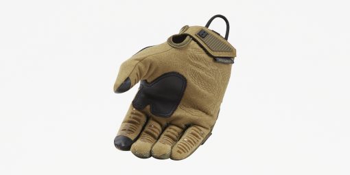 Palm of Wartorn glove in Coyote