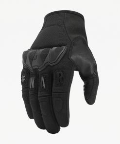 Backhand of Wartorn glove in Nightfjall